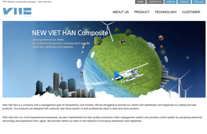 Vietnam FRP New Viet Han